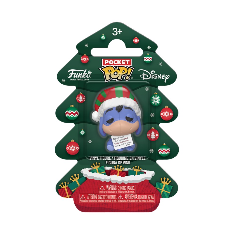 Funko Pocket Pop! Disney: Winnie the Pooh – Eeyore (Holiday Tree)