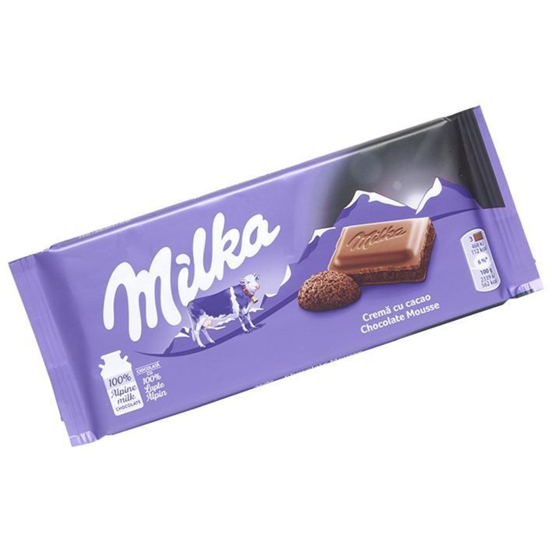 Milka  La Dessert Au Chocolat (Chocolate Mousse)  100g Bar