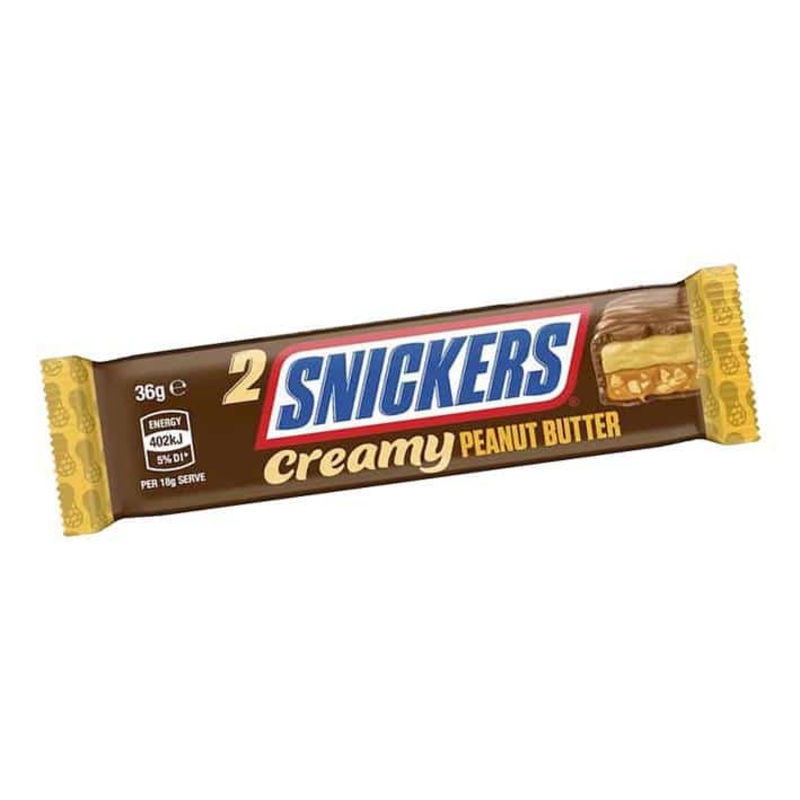 Snickers  Creamy Peanut Butter  European