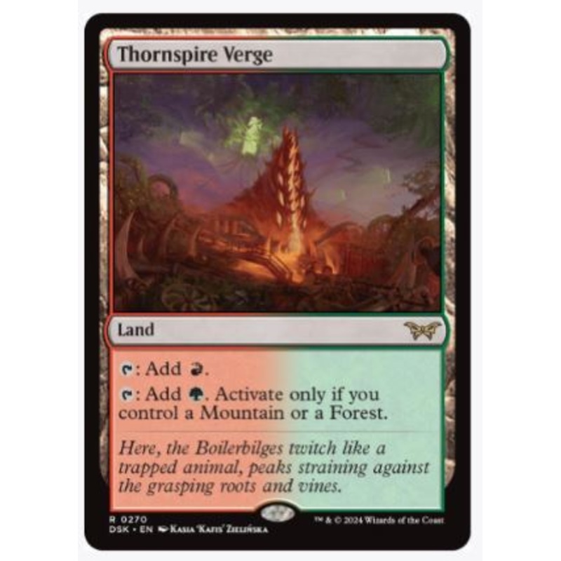 Thornspire Verge – Duskmourn: House of Horror – #0270