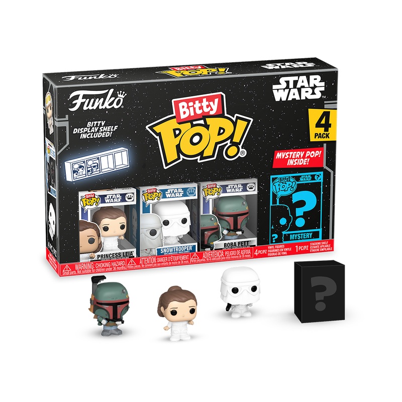 Funko Bitty Pop!: Star Wars – Leia 4pk