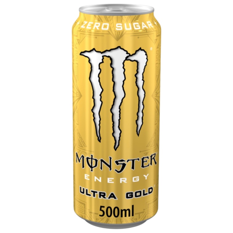 Monster Ultra Gold – 16.9oz (500ml)