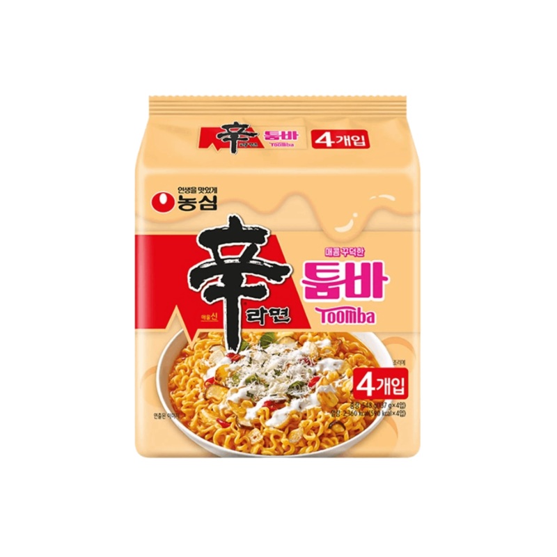 NONGSHIM SHIN RAMYUN TOOMBA 4X137G