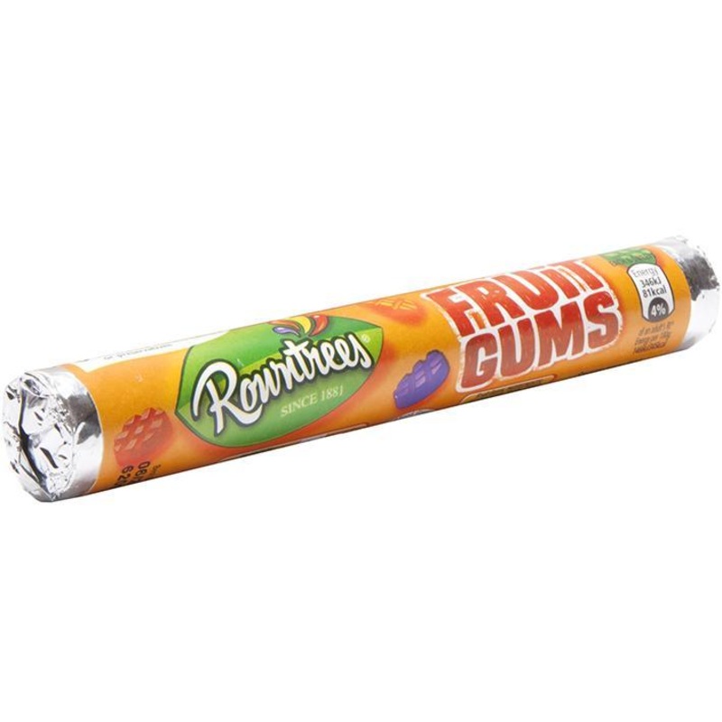 Rowntrees Fruit Gums  47g Roll