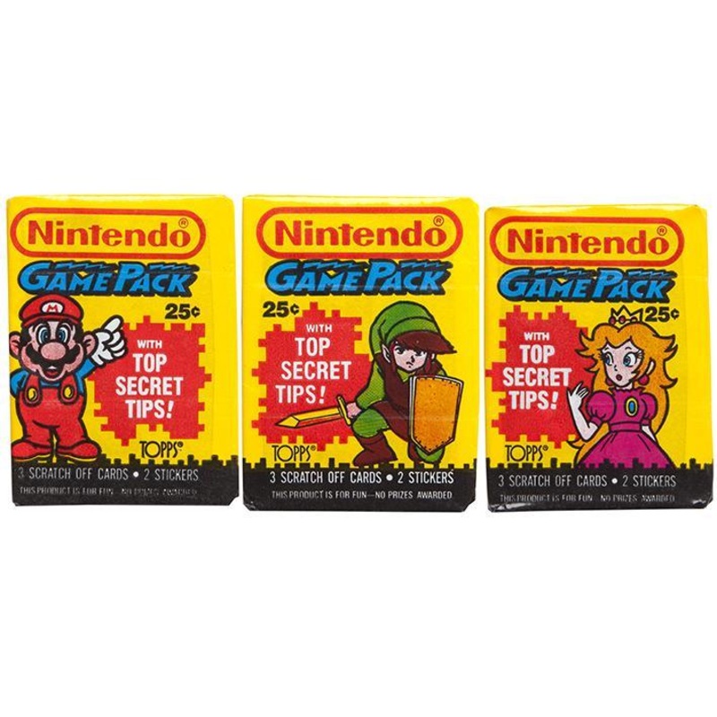 1989 Topps Nintendo Game Pack
