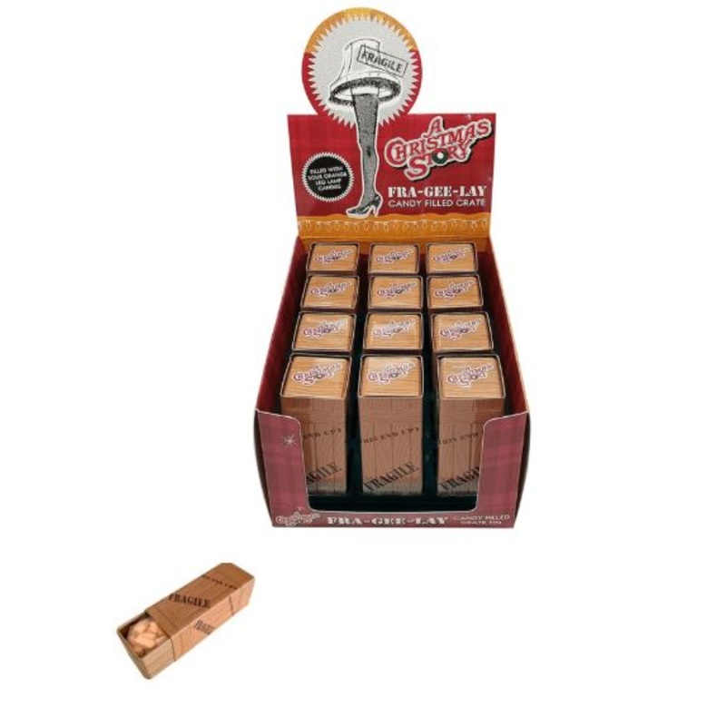 A Christmas Story FRA-GEE-LAY Candy Filled Crate Individual