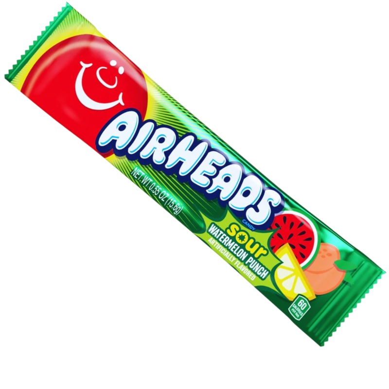 Airheads Sour Watermelon Punch – 0.52oz (15g)