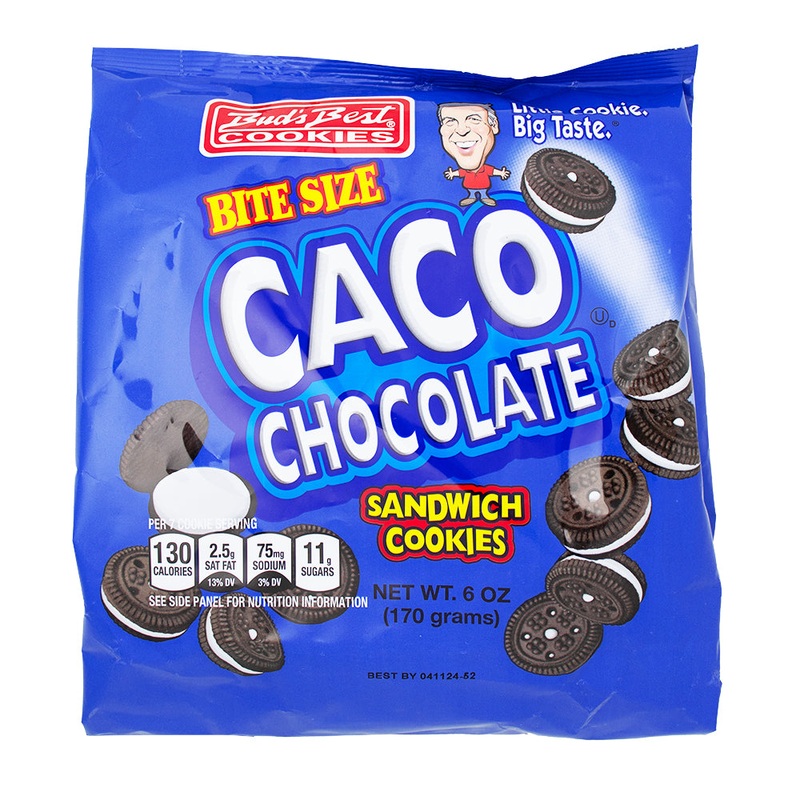 Bud’s Best Caco Chocolate Sandwich Cookies – 6oz.