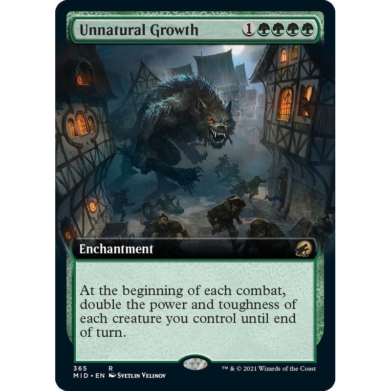 Unnatural Growth (Extended Art) – Innistrad: Midnight Hunt #365
