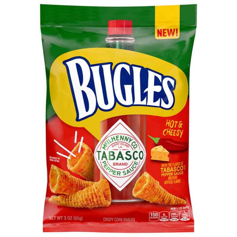 Bugles Tabasco Flavour 85g Best Before (17/06/25)