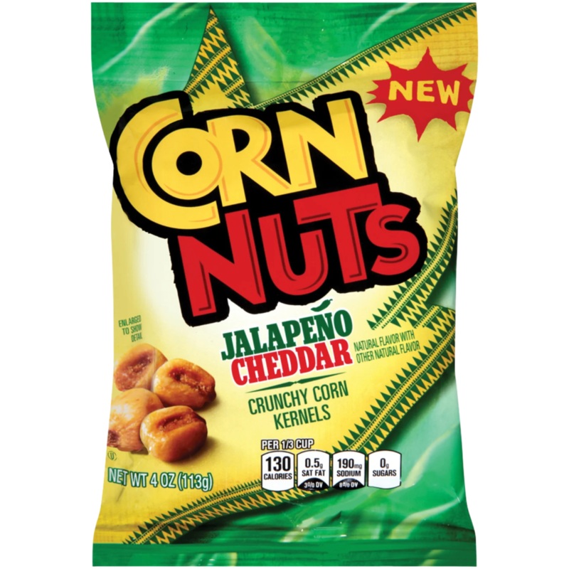 Corn Nuts Jalapeno Cheddar – 4oz (113g)
