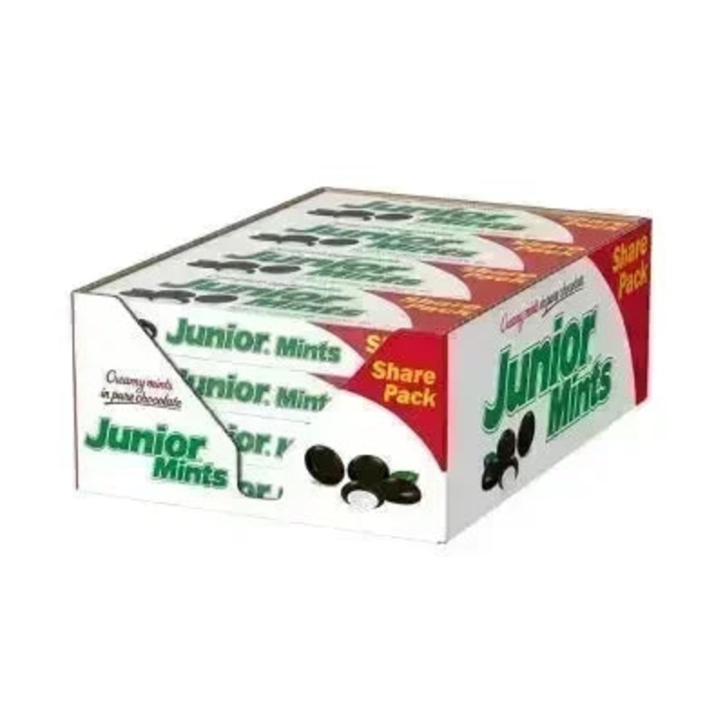 Junior Mints Candy King Size 5.1-Ounce Packs: 16-Piece Box