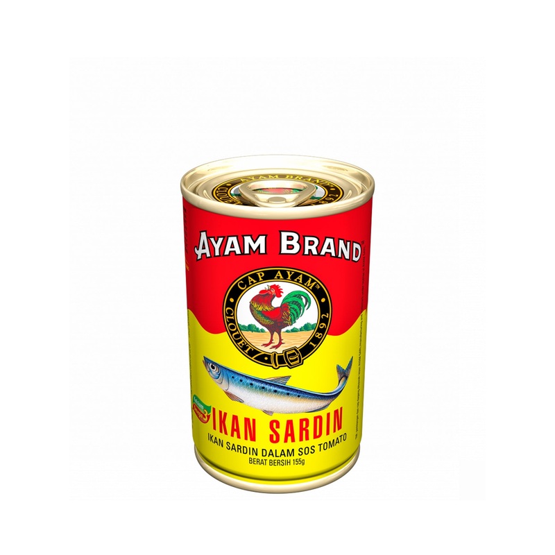 AYAM BRAND SARDINE JITNEY 155G UNIT