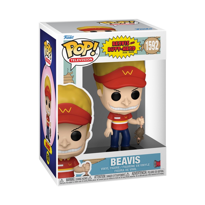 Funko Pop! TV: Beavis and Butt-head – Beavis (Burger World Uniform) #1592