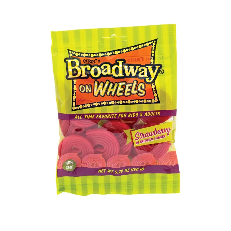 Gerrits Red Licorice Wheels 5.29oz bag