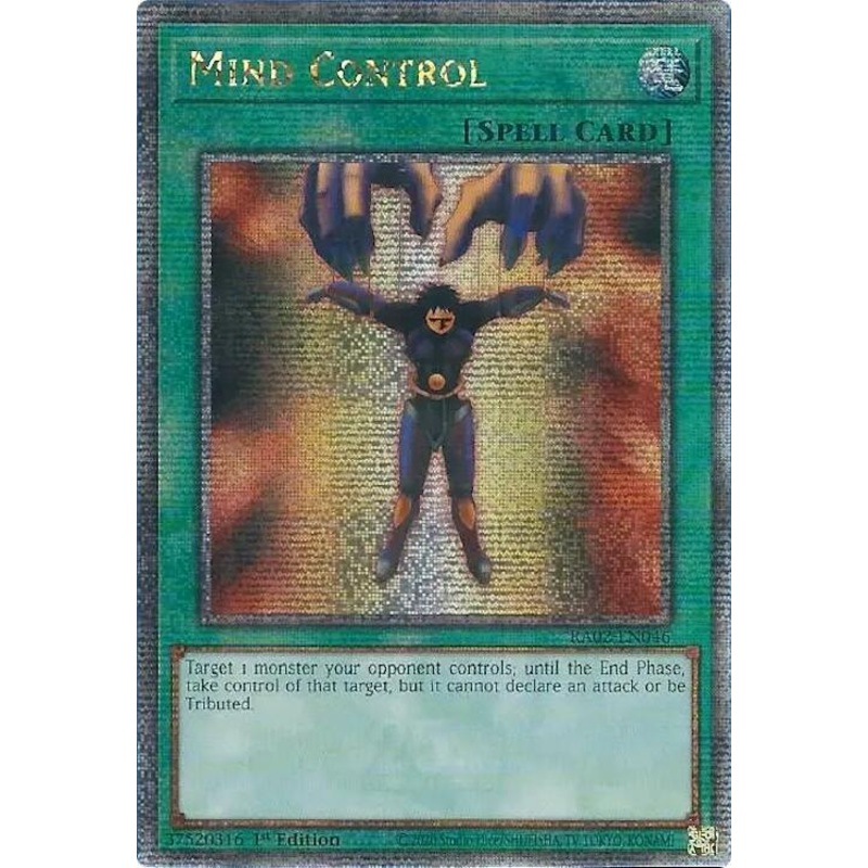 Mind Control (1st Edition) (Quarter Century Secret Rare) – 25th Anniversary Rarity Collection II – RA02-EN046