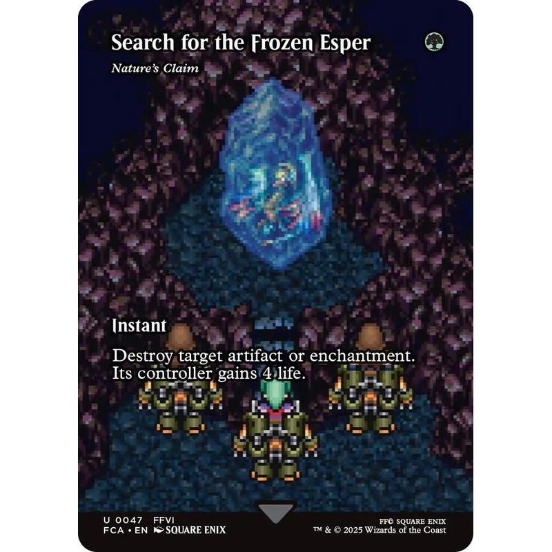 Search for the Frozen Esper – Nature’s Claim (Showcase) (Foil) – FINAL FANTASY: Through the Ages #0047