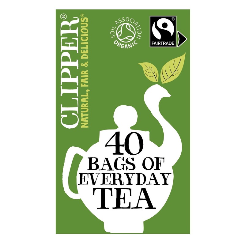 Clipper Organic & Fairtrade Everyday Tea Bags 40 per pack