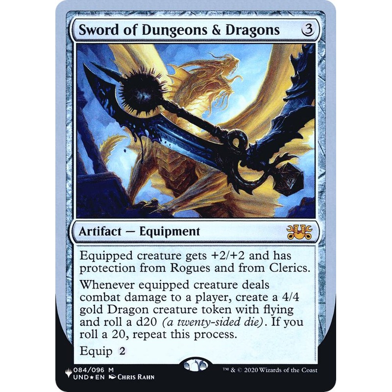 Sword of Dungeons & Dragons (Foil) – The List Reprints – 84