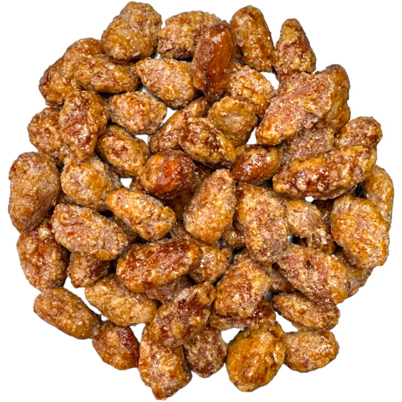 Toffee Flavoured Premium Handmade Caramelised Roasted Almonds – 2.82oz (80g)