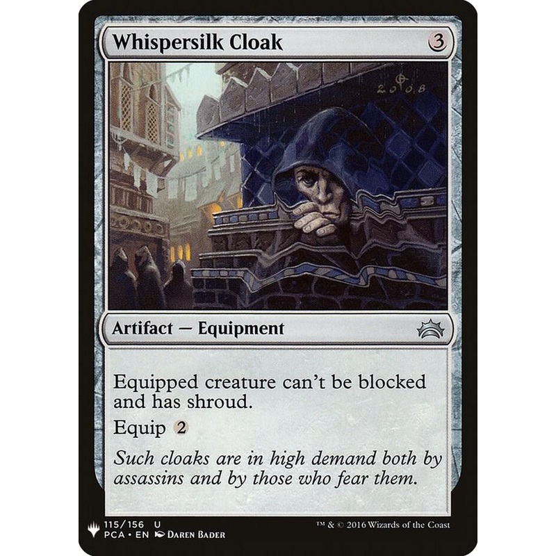 Whispersilk Cloak (PCA) – The List Reprints #115/156