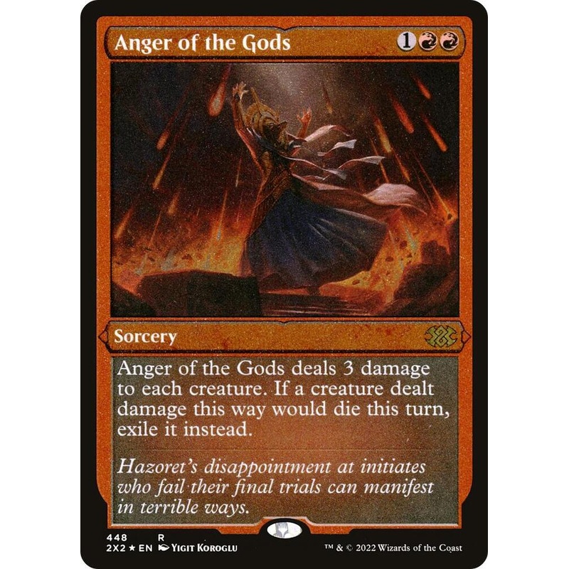 Anger of the Gods (Foil Etched) – Double Masters 2022 #448