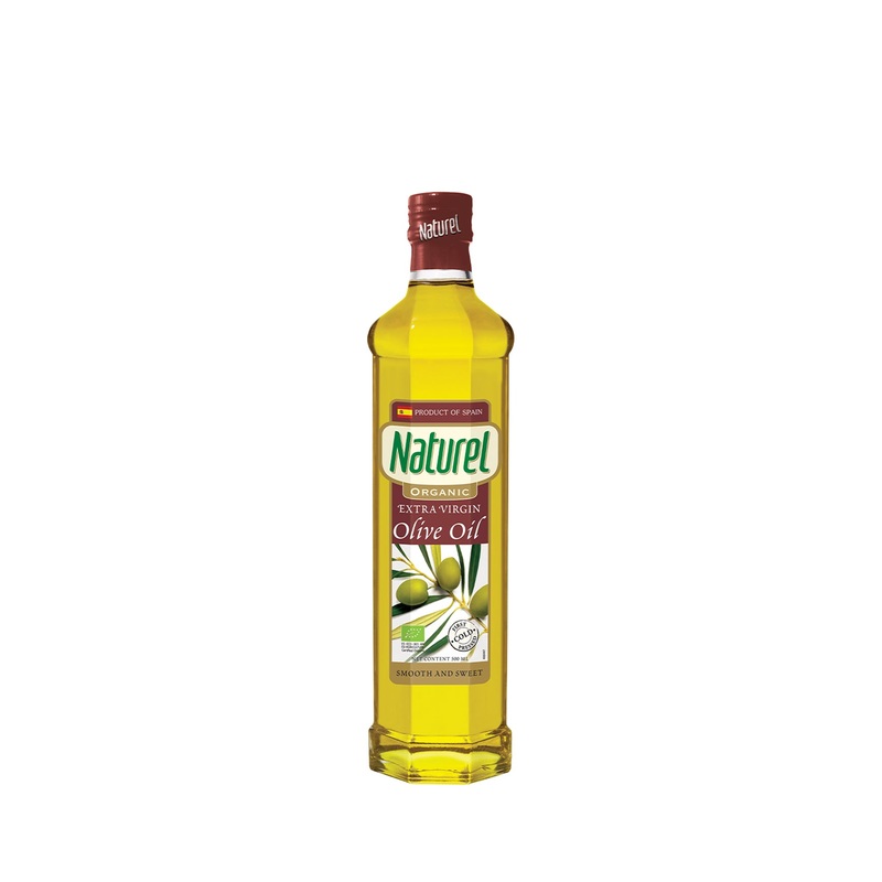 NATUREL ORGANIC EXTRA VIRGIN OLIVE OIL 500ML UNIT