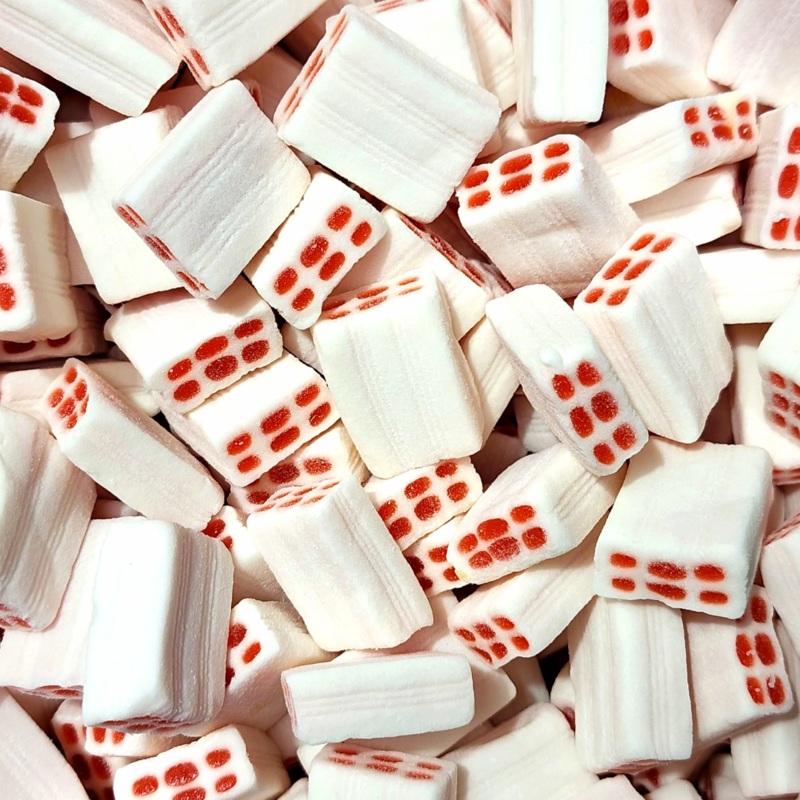 Strawberry & Cream Bricks 125g (0.28lb)
