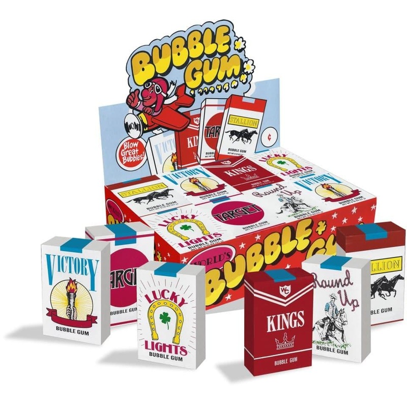 World Bubble Gum Cigarettes 24ct