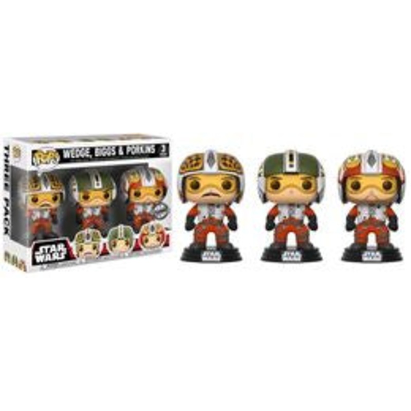 Funko POP! Star Wars – Biggs, Wedge, and Porkins (Walmart Exclusive)