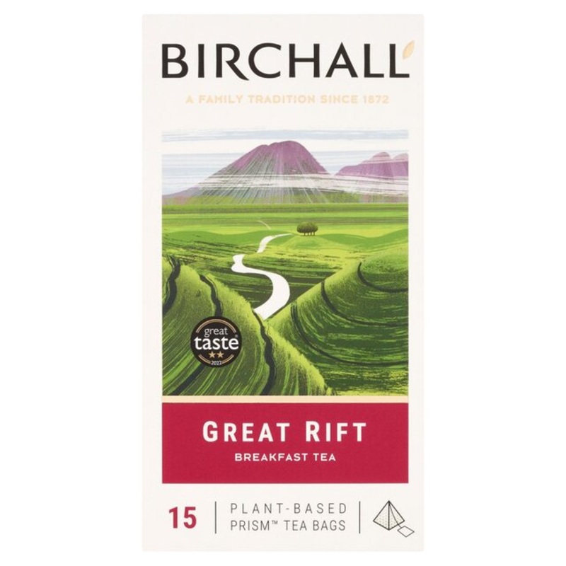 Birchall Great Rift Breakfast Blend Tea Bags 15 per pack