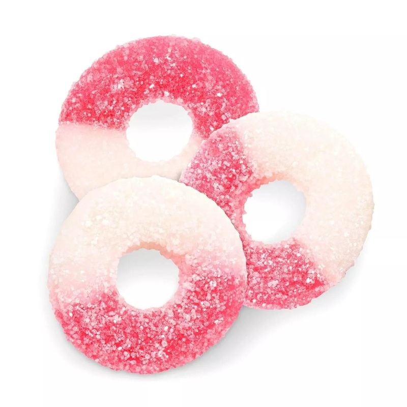 Albanese Pink Watermelon Gummi Rings 4.5lb