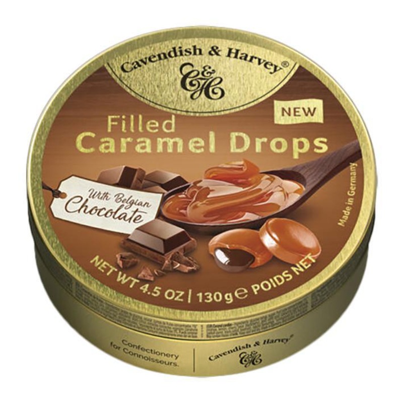 Cavendish & Harvey  Filled Caramel Drops with Belgian Chocolate