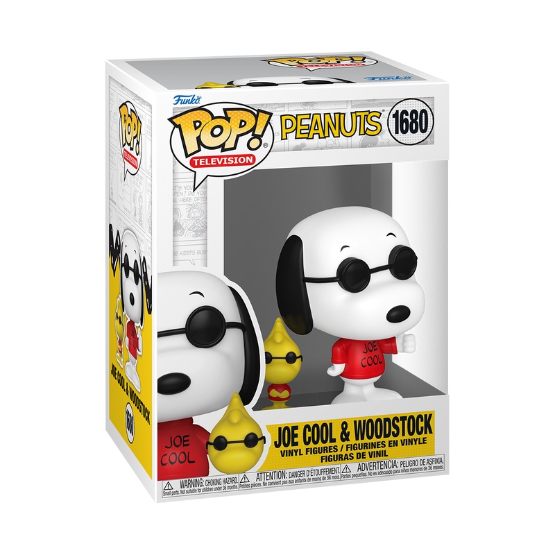 Funko Pop! Animation: Peanuts – Joe Cool & Woodstock #1680