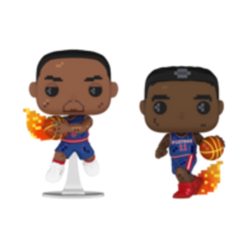 Funko Pop! Basketball: NBA Jam – Dennis Rodman and Isiah Thomas (2-Pack)