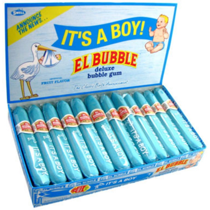 It’s a Boy Bubble Gum Cigars – 36ct