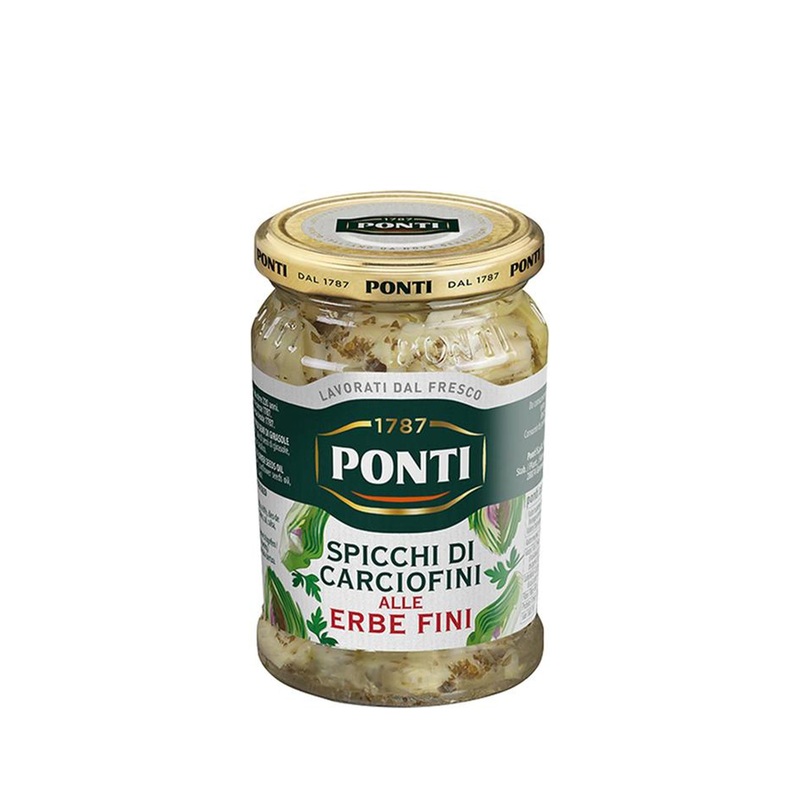 PONTI ARTICHOKES IN FINE HERBS 280G