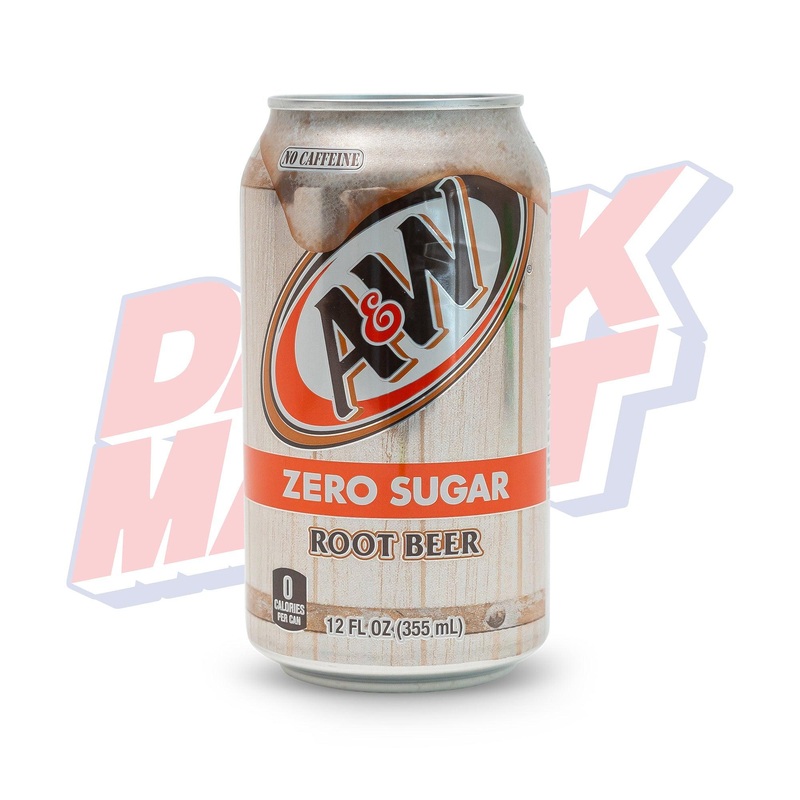 A&W Root Beer Zero Sugar – 355ml