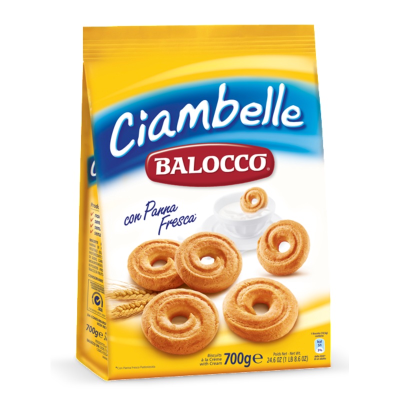 Ciambelle Biscuits (Balocco) 700g (24.6 oz)
