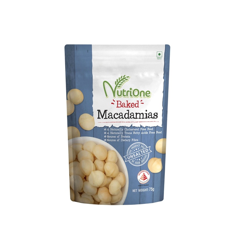 NUTRIONE BAKED MACADAMIA 75G UNIT