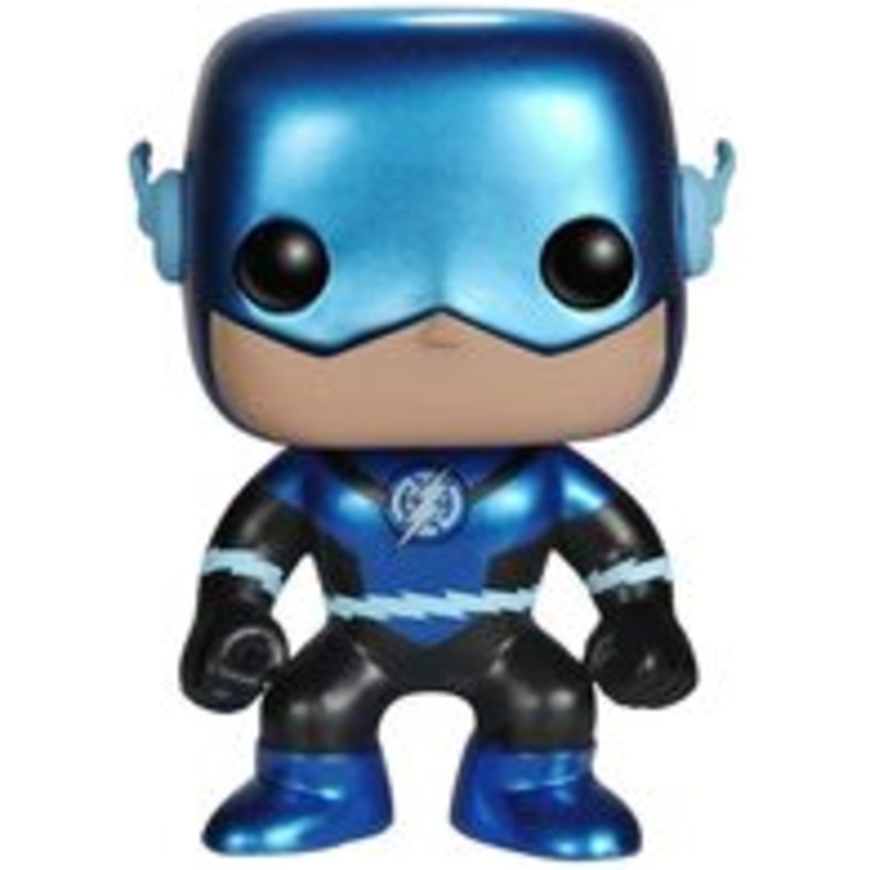 Funko Pop Heroes: DC Comics – Blue Lantern: The Flash #47 (Metallic) (fugitivetoys Exclusive)