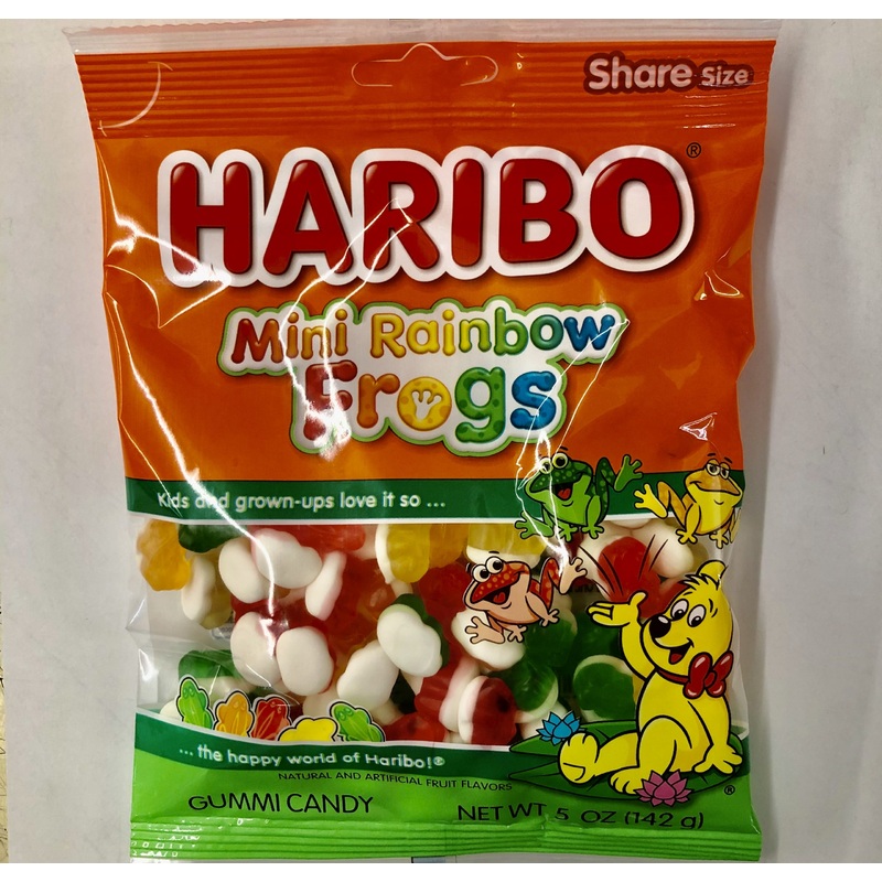 Gummy Frogs – Assorted – 5oz Bag