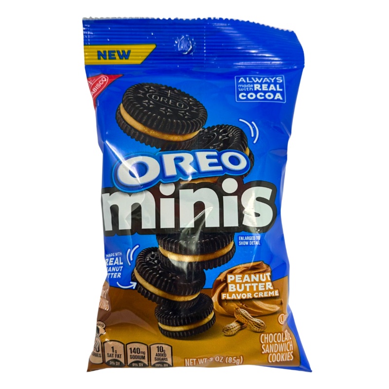 Oreo Mini Peanut Butter – 3oz