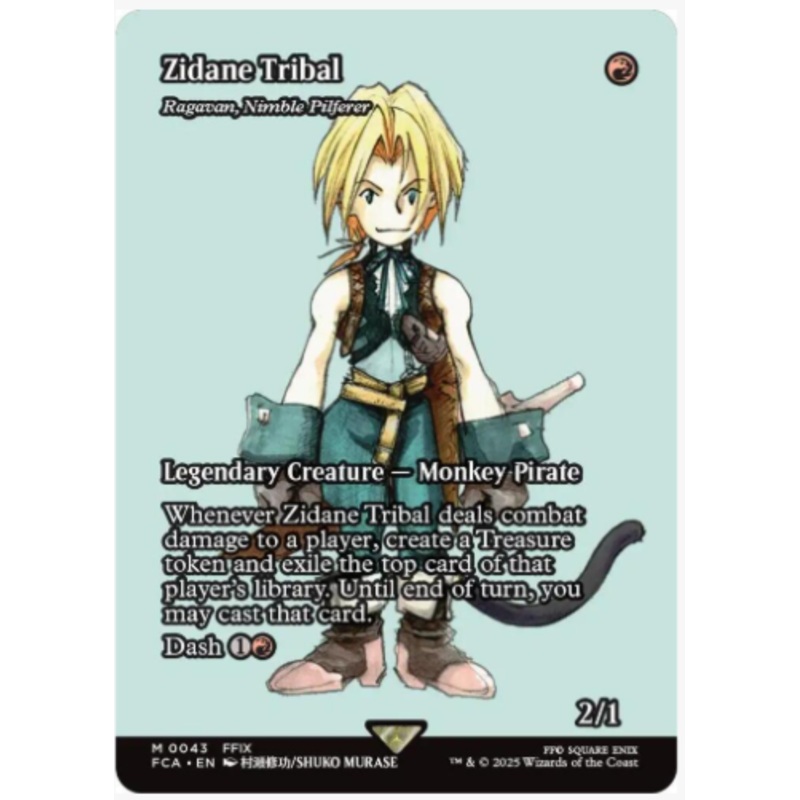Zidane Tribal – Ragavan, Nimble Pilferer (Showcase) – Final Fantasy: Through the Ages – #0043