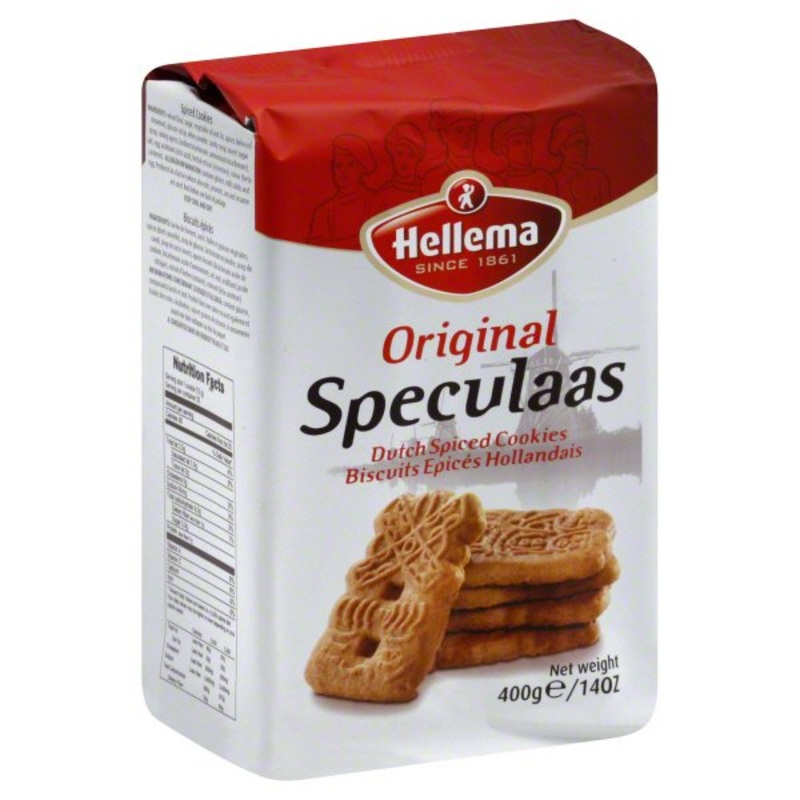 Speculaas Dutch Spiced Windmill Cookies (Hellema) 14 oz (400g)
