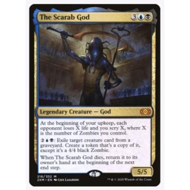 The Scarab God – Double Masters – #216/332