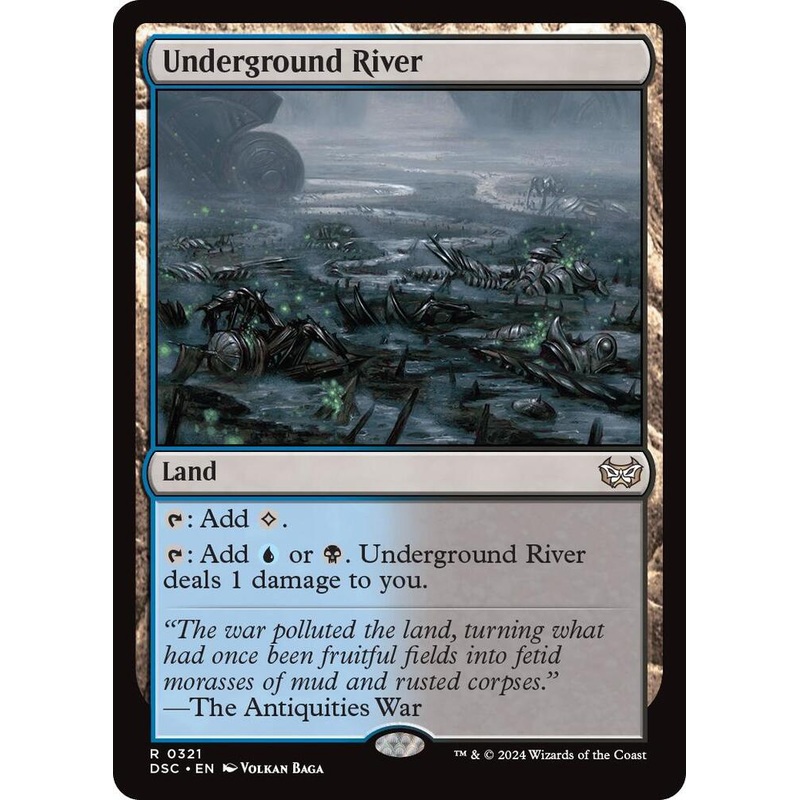 Underground River – Commander: Duskmourn: House of Horror – 0321