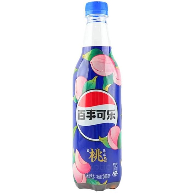 Pepsi  Peach Oolong  500ml Bottle