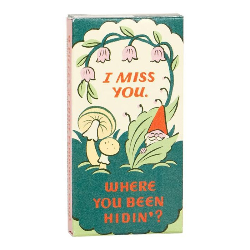 Blue Q Gum  I Miss You. Where You Been Hidin?