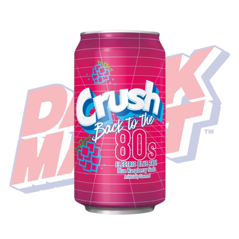 Crush Electric Blue Razz – 355ml